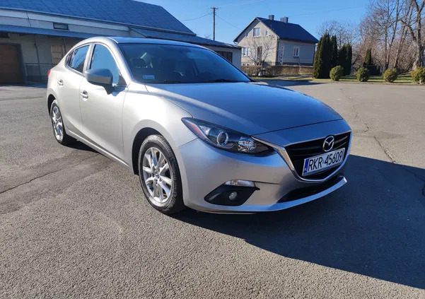 mazda podkarpackie Mazda 3 cena 41900 przebieg: 170000, rok produkcji 2015 z Dobra